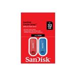 SANDISK, Cruzer Snap USB Flash Drive 2-pack 32GB SDCZ62-032G-G46TW