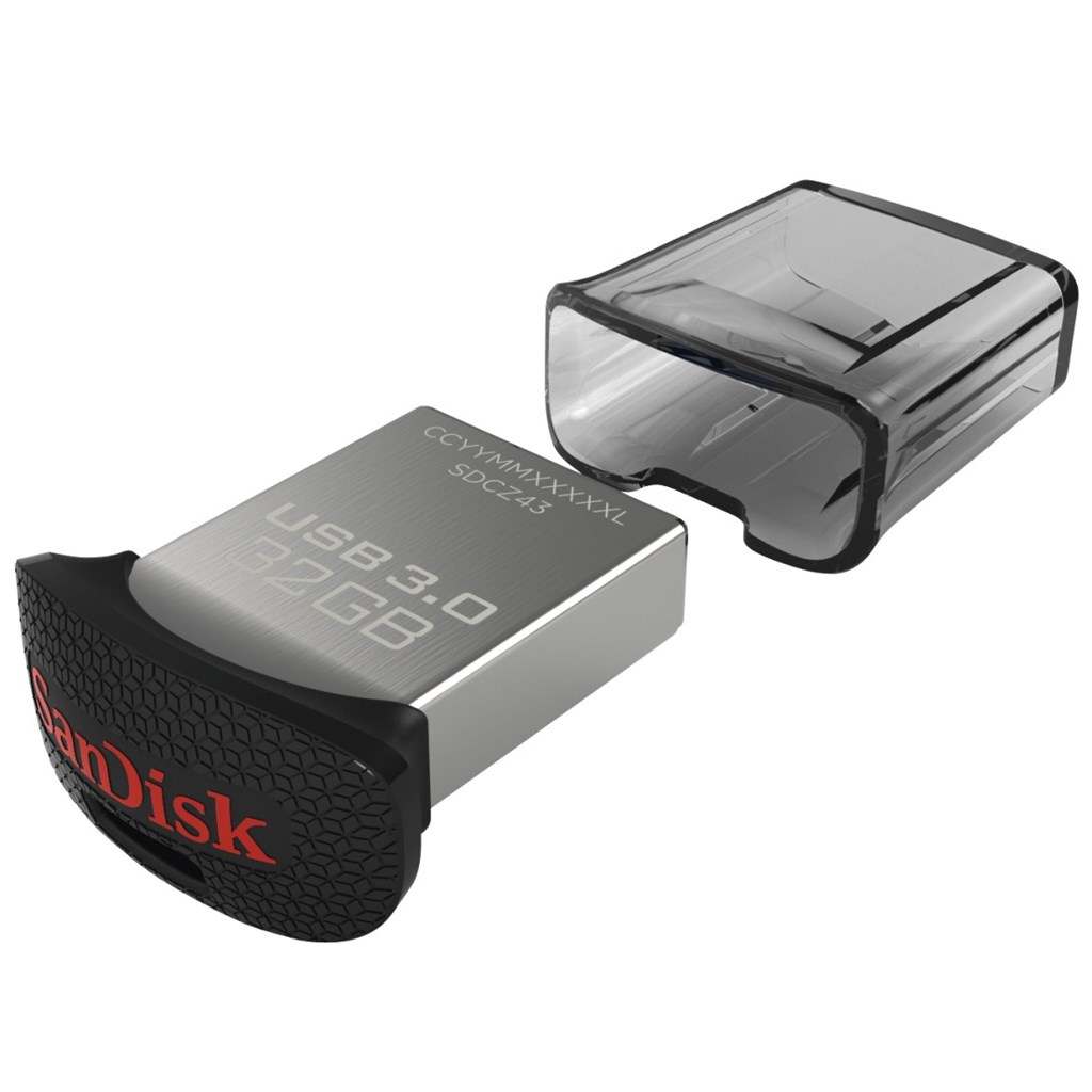 Sandisk Cruzer Ultra Fit 32GB USB 3.0 flashdisk (rýchlosť čítanie až 130MB/s) SDCZ43-032G-GAM46