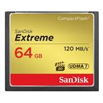 SanDisk Extreme - Paměťová karta flash - 64 GB - 567x - CompactFlash SDCFXSB-064G-G46