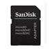 SanDisk MicroSDXC karta 256GB Ultra (100MB/s, Class 10, Android) + adaptér SDSQUNR-256G-GN6TA