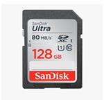 SanDisk SDXC karta 128GB Ultra (100MB/s Class 10 UHS-I) SDSDUNR-128G-GN3IN
