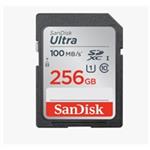 SanDisk SDXC karta 256GB Ultra (100MB/s Class 10 UHS-I) SDSDUNR-256G-GN3IN