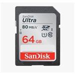 SanDisk SDXC karta 64GB Ultra (100MB/s Class 10 UHS-I) SDSDUNR-064G-GN3IN