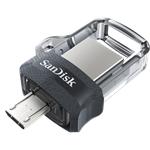 SanDisk Ultra Dual - Jednotka USB flash - 128 GB - USB 3.0 / micro USB SDDD3-128G-G46
