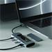 Satechi USB-C Hybrid Multiport adaptér with SSD enclosure - Black Aluminium ST-UCHSEK