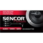 SAV 150-025 3,5jack - 3xRCA M P SENCOR