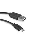 SBS - Kábel USB/Micro-USB 2.0, 1 m v polybag balení, čierna TECABLEMICRO1KPOS