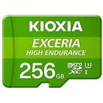 SDXC 256GB micro Kioxia EXCERIA HIGH ENDURANCE M303E, UHS-I (U3) V30 (100MB/s) Class 10 + adaptér 4582563851177