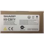 Sharp originál toner MX-C35TY, yellow, 6000str., Sharp MX-C357F, MX-C407P, O