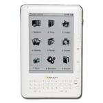 Sibrary G6 ebook reader, 6´´ E-ink LCD, 2GB SD, FM tuner, repro