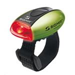 Sigma světlo na bicyke MICRO zelená / zadní světlo LED-červená 17233