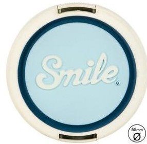 Smile krytka objektívu Atomic Age 55mm, modrá, 16114