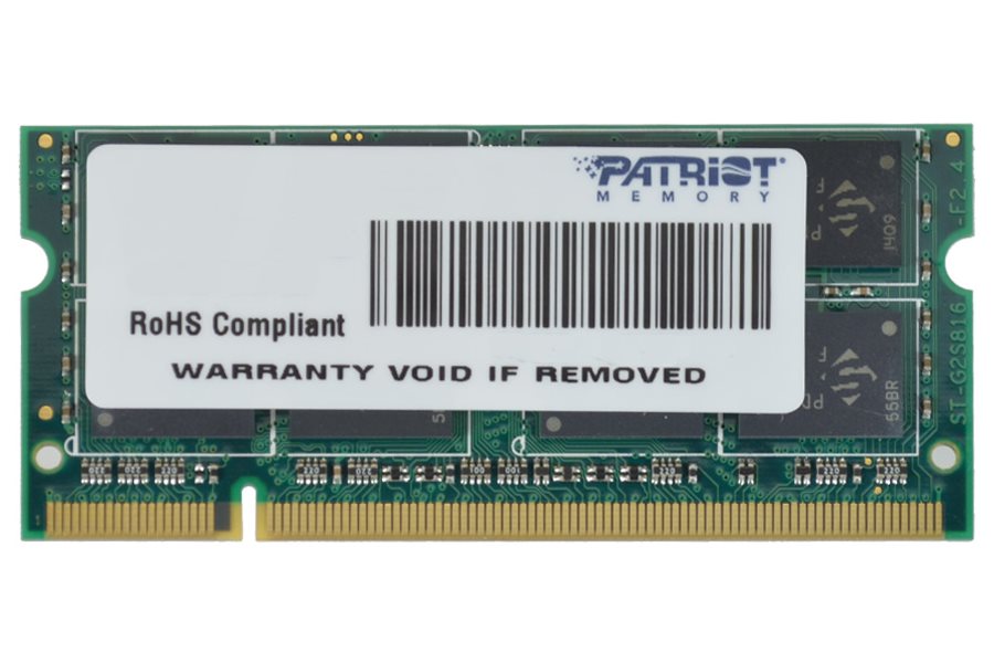 SO-DIMM 2GB DDR2-800MHz PATRIOT CL6 PSD22G8002S