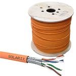 SOLARIX kábel CAT7A SSTP LSOHFR B2ca 500m/cievka SXKD-7A-1200-SSTP-LS