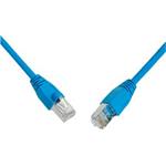 SOLARIX patch kabel CAT5E SFTP PVC 2m modrý