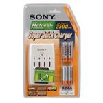 SONY BCG34HRE4C nabíjačka AA, AAA + 4x AA 2500 mAh