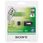 SONY Memory Stick Micro M2 4GB + USB adapter M2 (MSA4GU2)