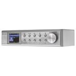 Soundmaster ICD1500SI kuchyňské rádio DAB+/ FM/ BT/ 2"LCD/ Wi-Fi/ Stříbrné IR1500SI