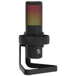 SPC Gear AXIS streamovací mikrofon / USB / volitelné směřování / sluchátkový výstup / RGB podsvícení / stabilní d SPG148