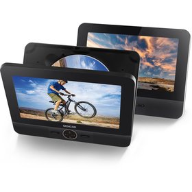 SPV 7767DUAL 18cm prenosné DVD SENCOR