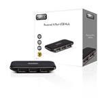 SWEEX HUB 4xUSB 2.0 aktivní Black