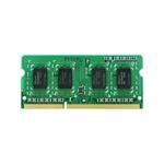 Synology - DDR3 - 4 GB - SO-DIMM 204-pin - 1600 MHz / PC3-12800 - CL11 - 1.35 / 1.5 V - bez vyrovná RAM1600DDR3-4GB
