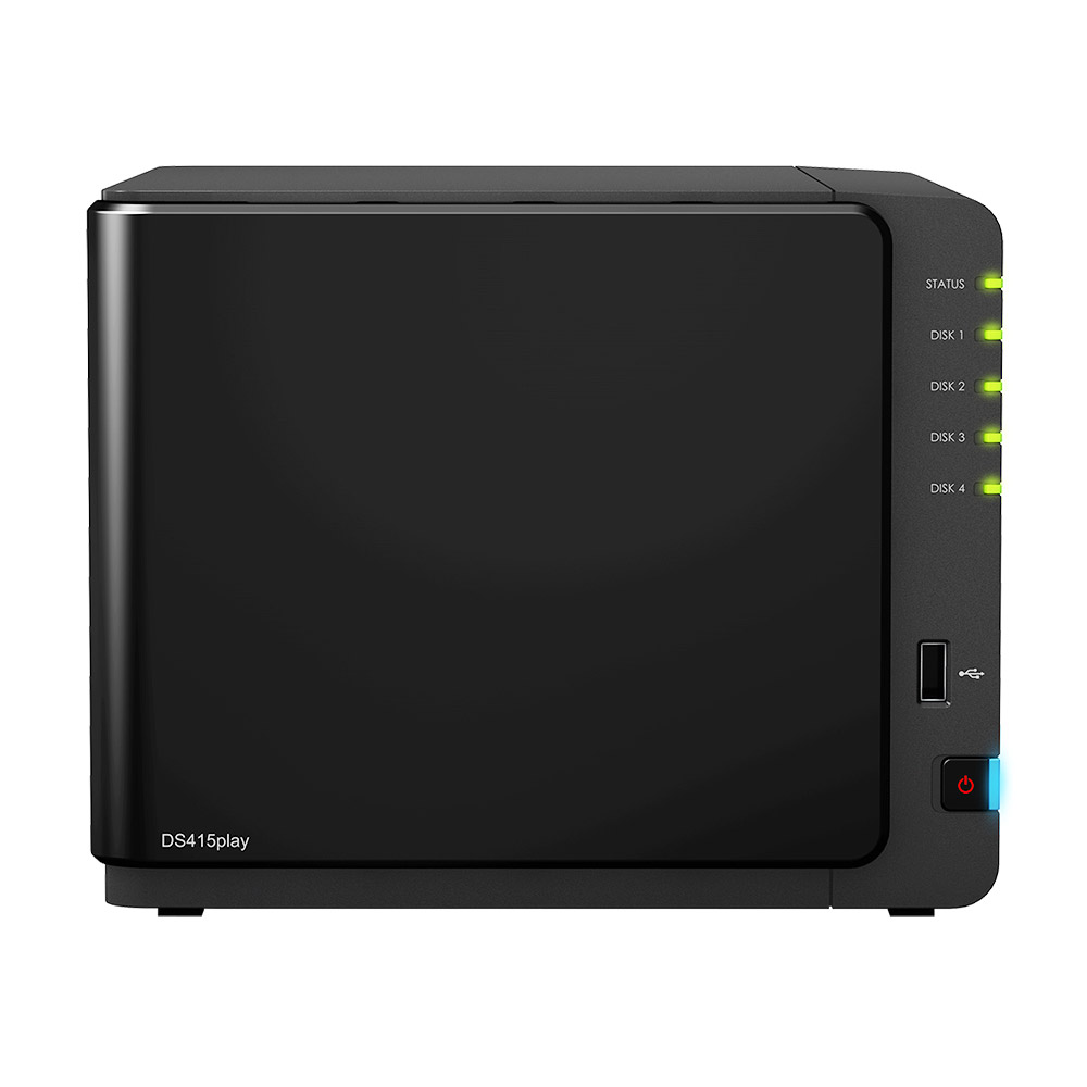 Synology NAS Server DS415play 4xHDD
