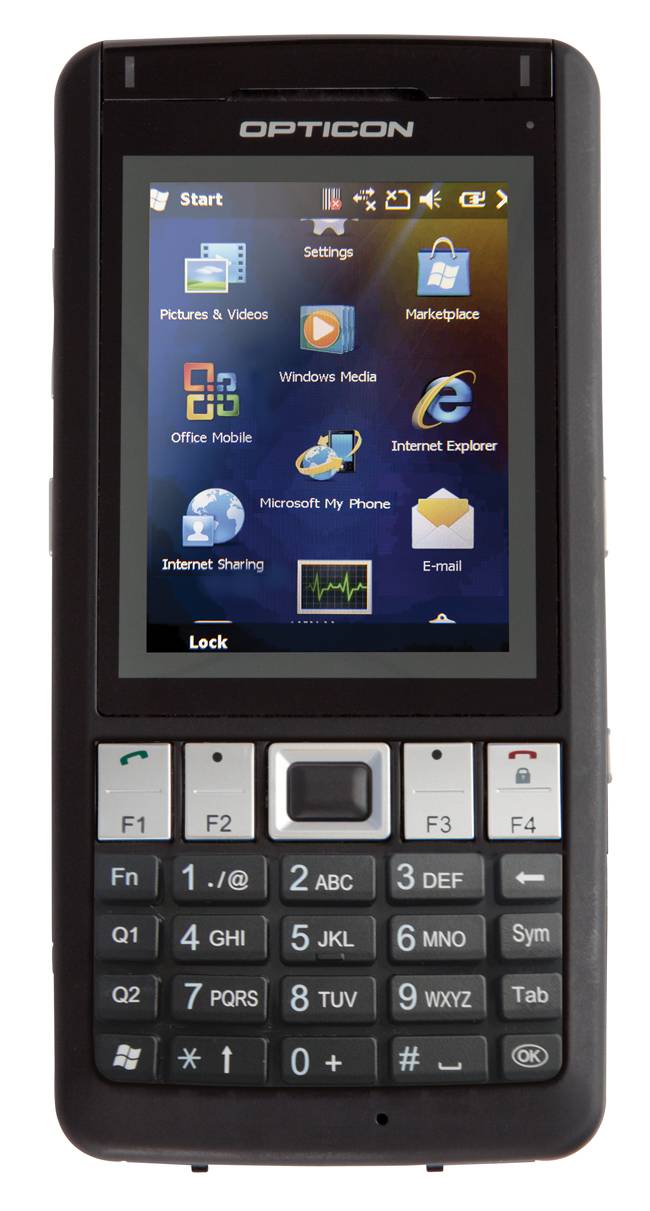 Terminál Opticon H21 1D Odolné PDA, WPAN, WLAN, WWAN, GPS, WM 6.5, NUM H21-TER-1D-NUM