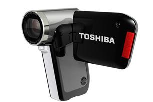 TOSHIBA Camileo P30 HD-kamera, 5x opt. zoom, 128MB, 1080p HD, 5MP CMOS, 2,5" LCD PX1502M-1CAM