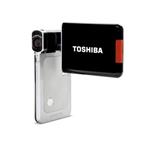 Toshiba SDHC videokamera Camileo S20, Full HD 1080p, 5mpx, 4x dig.zoom, 3" otočný LCD, ultratenký 17mm design