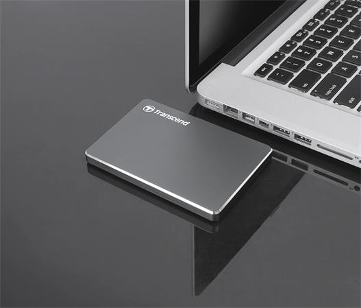 TRANSCEND 1TB StoreJet 25C3, 2.5", USB 3.0, Stylový externí hard disk, ultra-tenký, ocelově šedý TS1TSJ25C3N