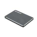 TRANSCEND 2TB StoreJet 25C3, 2.5", USB 3.0, Stylový externí hard disk, ultra-tenký, ocelově šedý TS2TSJ25C3N