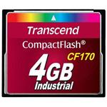 Transcend 4GB INDUSTRIAL CF CARD CF170 paměťová karta (MLC) TS4GCF170