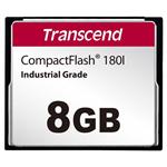 Transcend 8GB INDUSTRIAL TEMP CF180I CF CARD, (MLC) paměťová karta (SLC mode), 85MB/s R, 70MB/s W TS8GCF180I