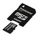 Transcend Premium - Paměťová karta flash (adaptér microSDHC - SD zahrnuto) - 4 GB - Class 10 - 133x TS4GUSDHC10
