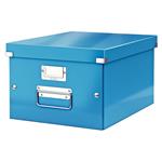 Univerzální krabice Leitz Click&Store, velikost M (A4), modrá 60440036