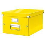 Univerzální krabice Leitz Click&Store, velikost M (A4), žlutá 60440016