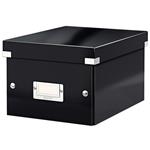 Univerzální krabice Leitz Click&Store, velikost S (A5), černá 60430095