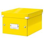Univerzální krabice Leitz Click&Store, velikost S (A5), žlutá 60430016