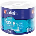 Verbatim CD-R, 43787, DataLife, 50-pack, 700MB, Extra Protection, 52x, 80min., 12cm, bez možnosti p