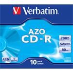 Verbatim - CD-R 700MB Crystal Box 10ks