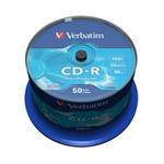VERBATIM CD-R DL 50ks CAKEBOX 48x 700MB