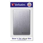 Verbatim externý pevný disk, Store,n,Go ALU Slim, 2.5&quot;, USB 3.0, 1TB, 53662, vesmírne šedý