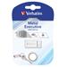 Verbatim USB flash disk, 2.0, 16GB, Store,N,Go Metal Executive, strieborný, 98748
