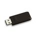 Verbatim USB flash disk, 2.0, 64GB, Slider, čierny, 98698