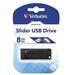 Verbatim USB flash disk, 2.0, 64GB, Slider, čierny, 98698