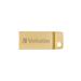 Verbatim USB flash disk, 3.0, 16GB, Store,N,Go Metal Executive, zlatý, 99104