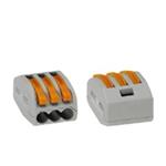 WAGO 222-413 /3x0,08-4mm/ zaklápacie – balenie po 50 ks