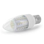 WE LED žárovka 60xLED 3W E27 bílá - svíčka