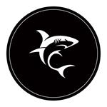 White Shark PHARAOH, podložka pod židli, 120 cm, černá/bílá 0616320539115
